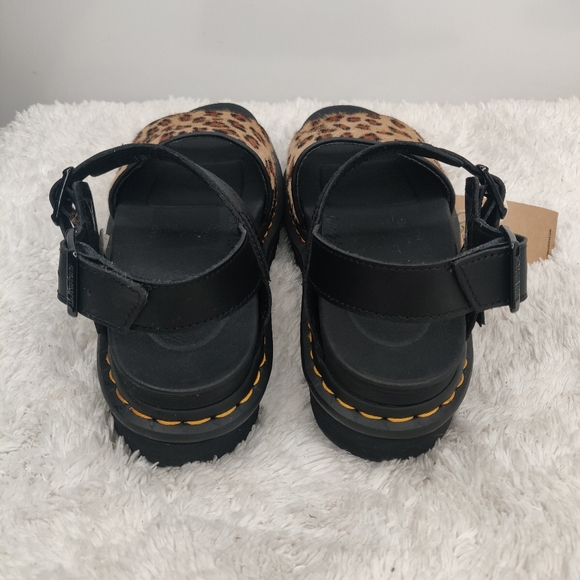 New Dr.Martens leopard print chunky sandal sz 7.5 - Picture 6 of 7